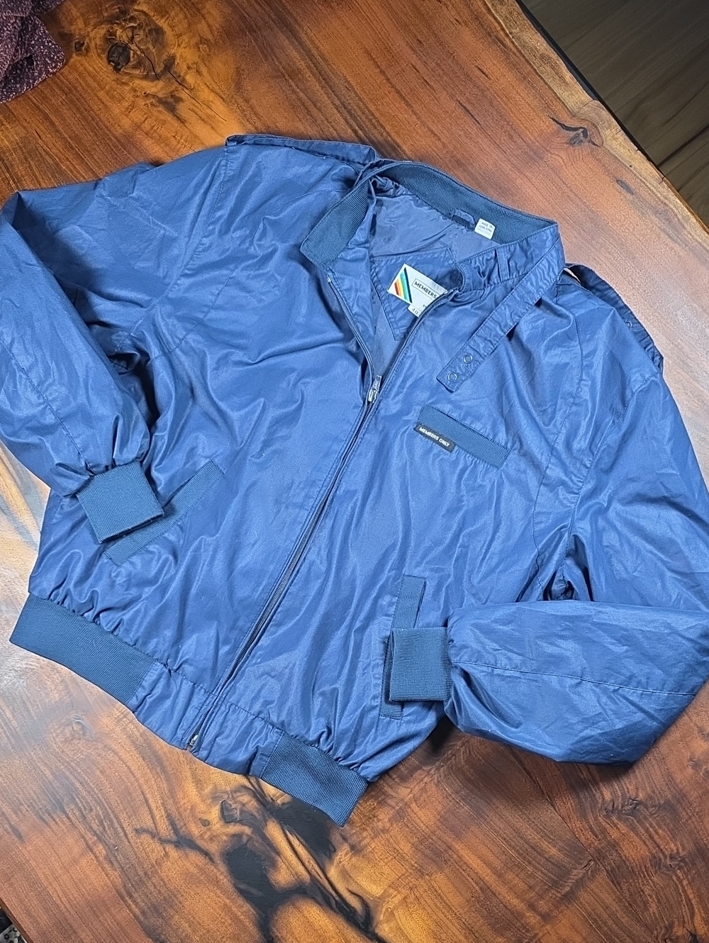 Members Only Navy Blue Bomber Jacket🙌VINTAGE🙌